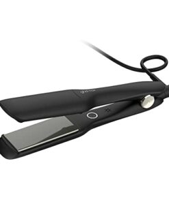 ghd Max Styler ― 2" Flat Iron Hair Straightener, Professional Wide Ceramic Plates Hair Styling Tool for Long, Thick, and Curly Hair ― Black