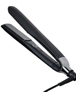 ghd Platinum+ Styler ― 1" Flat Iron Hair Straightener, Professional Ceramic Hair Styling Tool for Stronger Hair, More Shine, & More Color Protection ― Black