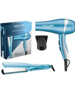 BaBylissPRO Nano Titanium Limited Edition Prepack - Hair Dryer and 1.5" ultra-thin straightening iron