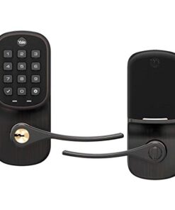 Yale Assure Lever, Touchscreen Keypad Door Lever (for Doors with no deadbolt) - Keyless Entry with pin Code Unlocking and one-Touch or Auto-Locking - Oil Rubbed Bronze