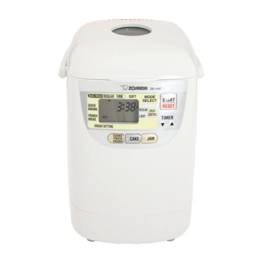 Zojirushi BB-HAC10 Home Bakery 1-Pound-Loaf Programmable Mini Breadmaker, White