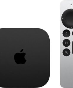 Apple TV 4K Wi-Fi (3rd Generation) with Siri Remote & Apple 1 Year Limited Warranty (64 GB Wi Fi)