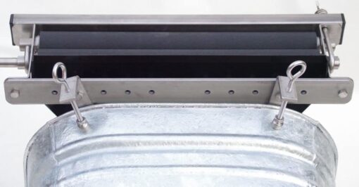 18 Inch Solid Stainless Steel Industrial Hand Wringer, Wisemen, Car Detailers, Washing Services, Clothes - Made in USA - Image 4