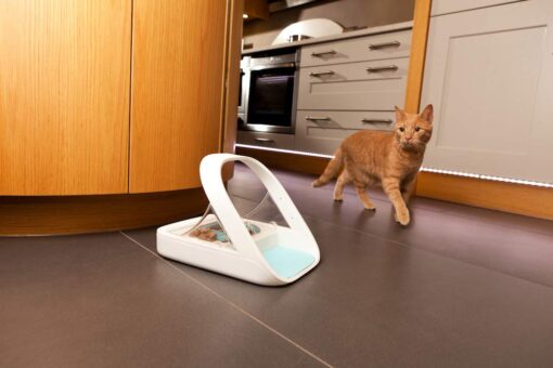 Sure Petcare -SureFlap - SureFeed - Microchip Pet Feeder - Selective-Automatic Pet Feeder Makes Meal Times Stress-Free, Suitable for Both Wet and Dry Food - MPF001 - Image 3