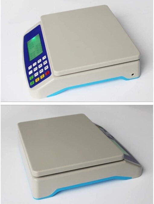 ZOCWJK Electronic Scales High Precision Weighing Scale Electronic Price Computing Scale Stainless Steel Weighing Food Scale Scales(One Color-30kg/1g - Image 2