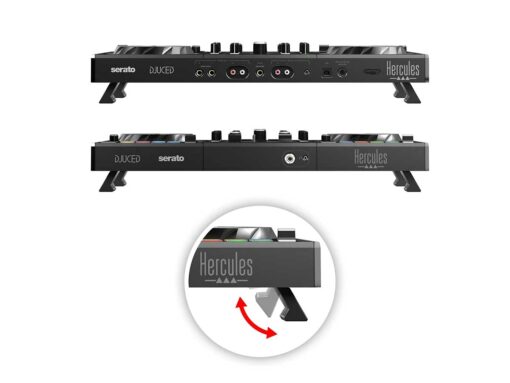 Hercules DJControl Inpulse 500: 2-deck USB DJ controller for Serato DJ and DJUCED (included) - Image 6
