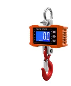 ZOCWJK Digital Crane Scale, Hanging Scale, 500kg/1000kg 1000Lbs/2000lbs Crane Scale Electronic Industrial Scale Digital Hanging Hook Farm Fishing Outdoor for Construction S(1000kg-1