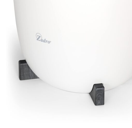 ZADRO Heated Towel Warmers for Bathroom - Large Towel Warmer Stainless Steel Bucket, White/Black, Auto Shut Off, 20L Fits Up to Two 40"X70" Oversized Towels - Image 8