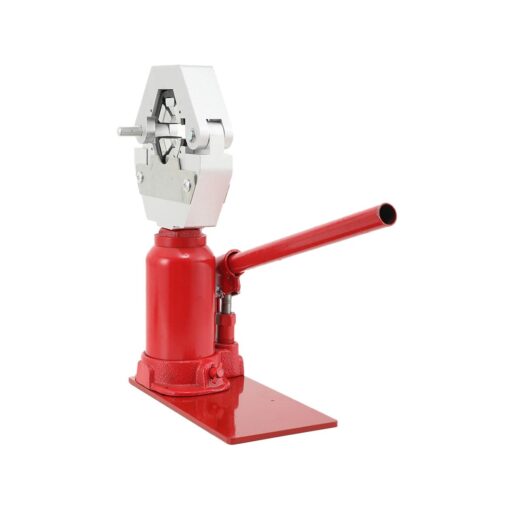 6.5-20mm Manual Hydraulic Hose Crimper Bottle Jack Hose Crimper Benchtop Agricultural 7T Hydraulic Hose Press Machine 6 Teeth High Pressure Sprayer Hose Diesel Hose Pressing Hydraulic Clamping Tools - Image 4
