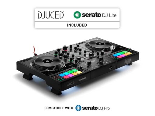 Hercules DJControl Inpulse 500: 2-deck USB DJ controller for Serato DJ and DJUCED (included) - Image 2