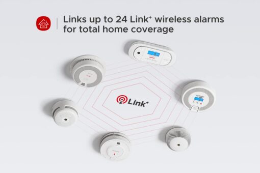 X-Sense Wireless Interconnected Combination Smoke and Carbon Monoxide Detector, 10-Year Battery Powered Fire and CO Alarm, SC06-W, 6-Pack - Image 3