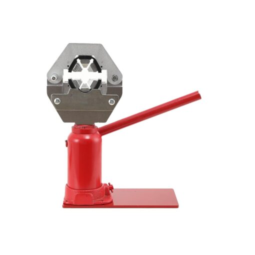 6.5-20mm Manual Hydraulic Hose Crimper Bottle Jack Hose Crimper Benchtop Agricultural 7T Hydraulic Hose Press Machine 6 Teeth High Pressure Sprayer Hose Diesel Hose Pressing Hydraulic Clamping Tools - Image 3