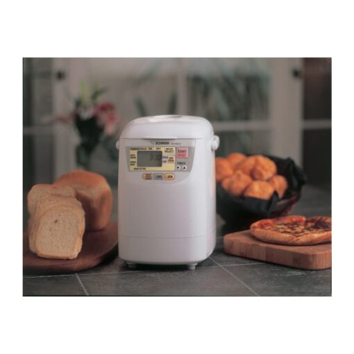 Zojirushi BB-HAC10 Home Bakery 1-Pound-Loaf Programmable Mini Breadmaker, White - Image 2