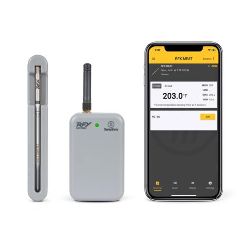 ThermoWorks RFX — The Ultimate Wireless Meat Thermometer - 1-Probe Kit