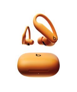 Beats Powerbeats Pro 2 Wireless Bluetooth Earbuds - Noise Cancelling, Heart Rate Monitor, IPX4, Up to 45H Battery & Charging Case, Works with Apple & Android - Electric Orange