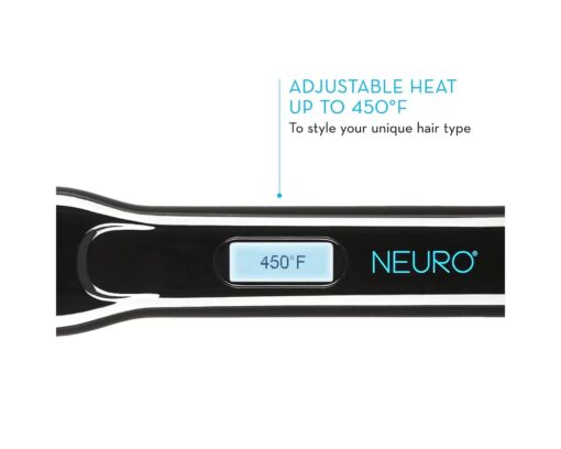 Neuro by Paul Mitchell Smooth Titanium Flat Iron, Adjustable Heat Settings, For Advanced Smoothing + Straightening, 1.5" - Image 5