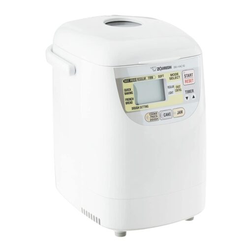 Zojirushi BB-HAC10 Home Bakery 1-Pound-Loaf Programmable Mini Breadmaker, White - Image 8