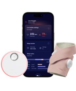 Owlet Dream Sock® - FDA-Cleared Smart Baby Monitor - Track Live Pulse (Heart) Rate, Oxygen in Infants - Receive Notifications
