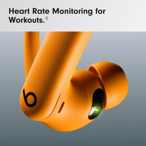 Beats Powerbeats Pro 2 Wireless Bluetooth Earbuds - Noise Cancelling, Heart Rate Monitor, IPX4, Up to 45H Battery & Charging Case, Works with Apple & Android - Electric Orange - Image 5