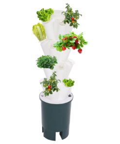 XURUIUS Hydroponics Growing System,Indoor Garden,4/10 Layers Growing Box Kit,Movable Vertical Plant Tower,for Gardening Lover (20)