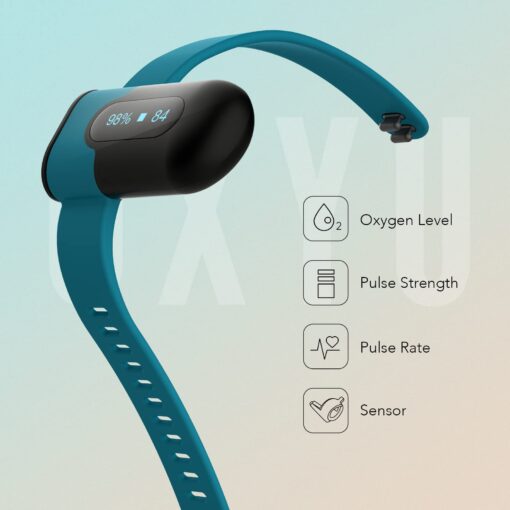 Vibeat Wrist Pulse Oximeter - OxyU Bluetooth Wearable Blood Oxygen Monitor with Finger Sensor | Heart Rate & O2 Tracking Continuously, Real-time Reminder, Free APP & PC Report, FSA/HSA Eligible - Image 9