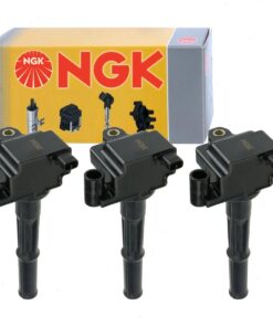 3 pc NGK Ignition Coils compatible with Toyota Tacoma 3.4L V6 1995-2004