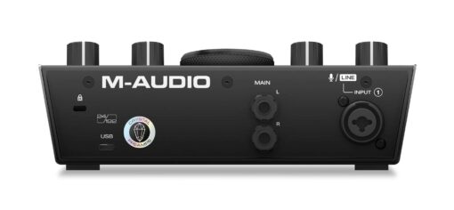M-Audio USB C Audio Interface, XLR Condenser Microphone and Studio Headphones for Recording, Podcasting, Streaming with HD Sound - AIR192x4 VSPro - Image 6