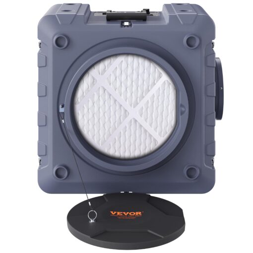 VEVOR Air Scrubber with 3-Stage Filtration, Stackable Negative Air Machine 550 CFM, Air Cleaner with MERV10, Carbon, H13 HEPA, for Home, Industrial and Commercial Use - Image 2