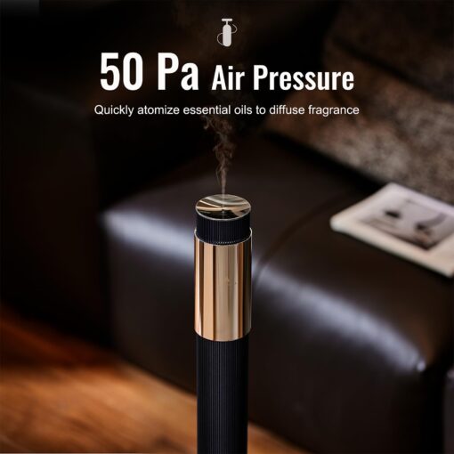 40-inch Large Area Hotel Collection Diffuser, Cordless Rechargeable APP Control Waterless Essential Oil Diffuser，Scent Machine for Home,2000Sq.Ft Coverage, for Home, Hotel,Office,Spa,Deep Blue - Image 6