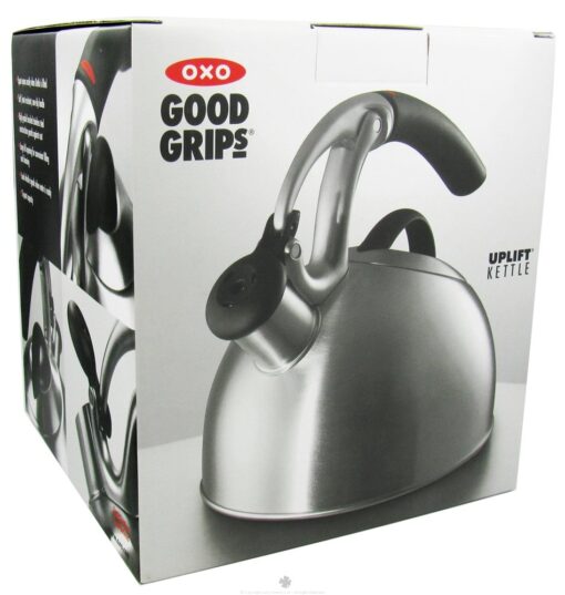 OXO BREW Uplift Tea Kettle - Brushed Stainless Steel, 2 quarts - Image 3