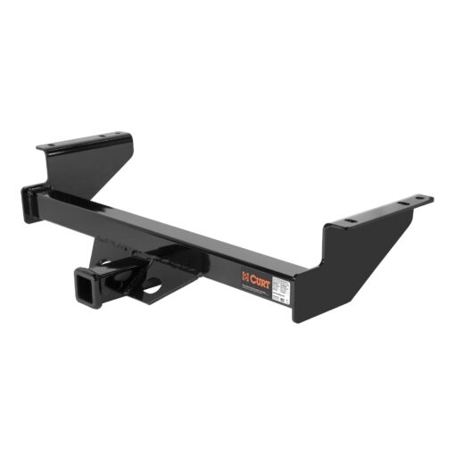 CURT 13184 Class 3 Trailer Hitch, 2-Inch Receiver, Fits Select Toyota Tundra, GLOSS BLACK POWDER COAT