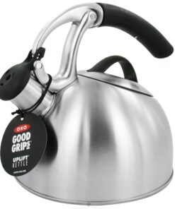 OXO BREW Uplift Tea Kettle - Brushed Stainless Steel, 2 quarts