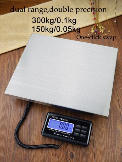 ZOCWJK Digital Kitchen Weighing Scales Electronic Table Scale,Portable Industrial Scale,Express Weighing Scale,Household Stainless Steel Baking,Multifunctional Table Scale,(Battery - Image 5