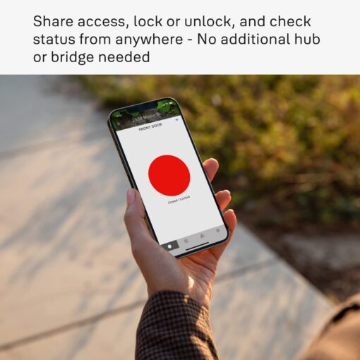 Yale Security Assure Lock 2 Deadbolt, Oil Rubbed Bronze Smart Entry Door Lock with Wi-Fi Connected Keypad for Code Entry Door Lock and Remote Access with Back-Up Key, YRD410-WF1-0BP - Image 4