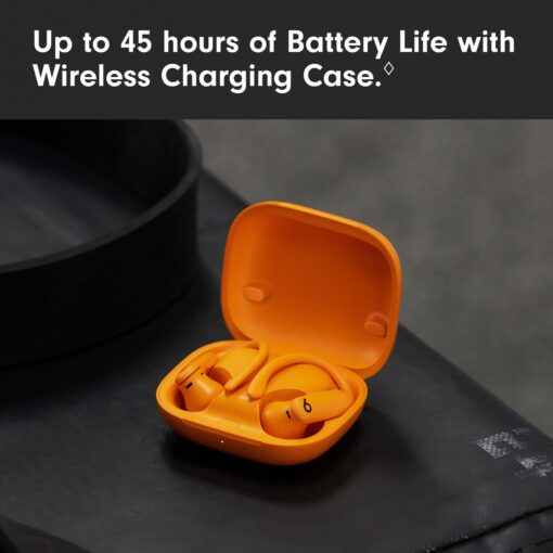 Beats Powerbeats Pro 2 Wireless Bluetooth Earbuds - Noise Cancelling, Heart Rate Monitor, IPX4, Up to 45H Battery & Charging Case, Works with Apple & Android - Electric Orange - Image 2
