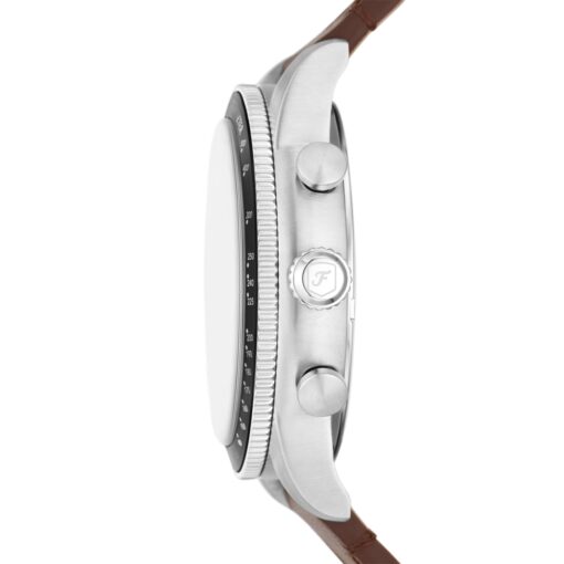 Fossil Men's Sport Tourer Quartz Stainless Steel Chronograph Watch, Color: Brown Leather (Model: FS6042) - Image 6
