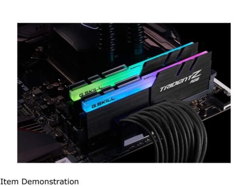 G.SKILL Trident Z RGB Series (XMP) DDR4 RAM 64GB (2x32GB) 3200MT/s CL16-18-18-38 1.35V Intel AMD Desktop Computer Memory UDIMM (F4-3200C16D-64GTZR) - Image 5