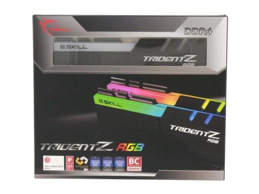 G.SKILL Trident Z RGB Series (XMP) DDR4 RAM 64GB (2x32GB) 3200MT/s CL16-18-18-38 1.35V Intel AMD Desktop Computer Memory UDIMM (F4-3200C16D-64GTZR) - Image 2