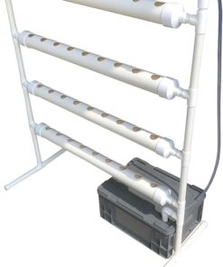 XENITE Hydroponics Growing System Hydroponic Grow Kit, 36 Holes Pipe Grow Kit Indoor Greenhouse Planting Box Gardening System Nursery Pot Hydroponic Rack Hydroponic Tower