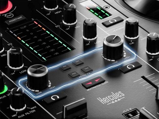 Hercules DJControl Inpulse 500: 2-deck USB DJ controller for Serato DJ and DJUCED (included) - Image 5
