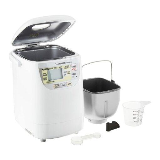 Zojirushi BB-HAC10 Home Bakery 1-Pound-Loaf Programmable Mini Breadmaker, White - Image 7