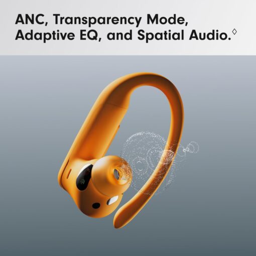 Beats Powerbeats Pro 2 Wireless Bluetooth Earbuds - Noise Cancelling, Heart Rate Monitor, IPX4, Up to 45H Battery & Charging Case, Works with Apple & Android - Electric Orange - Image 4