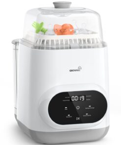 Grownsy EaseClean Bottle Washer Pro | All-in-One Bottle Washer and Sterilizer and Dryer | Baby Bottle Washer for Bottles, Pump Parts & Baby Essentials | Replaces Hand Washing