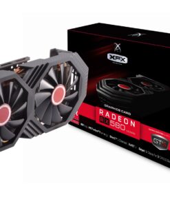 XFX Radeon RX 580 GTS XXX Edition 1386MHz OC+, 8GB GDDR5, VR Ready, Dual BIOS, 3xDP HDMI DVI, AMD Graphics Card (RX-580P8DFD6)
