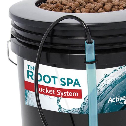 Active Aqua RS5GAL4SYS Root Spa 5 Gallon Hydroponic 4 Bucket Deep Water Culture Grow Kit System with Multi-Purpose Air Hose and Air Pump, Black - Image 8