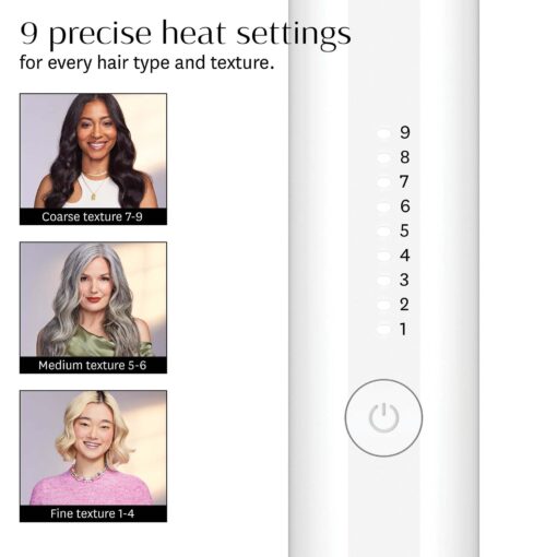 T3 CurlWrap 1" Automatic Rotating Curling Iron with Longer Barrel, 2 Timer Settings, 9 Heat Settings, Auto-Rotating Ceramic Barrel and Ion Generator for Fast, Easy Curls and Waves on All Hair Types - Image 6