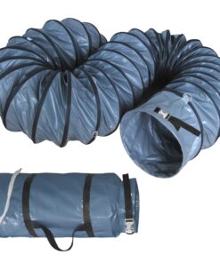 33FT Premium PVC Flexible Duct Hosing for Exhaust Fan -20 to 180°F (18 Inch ID)