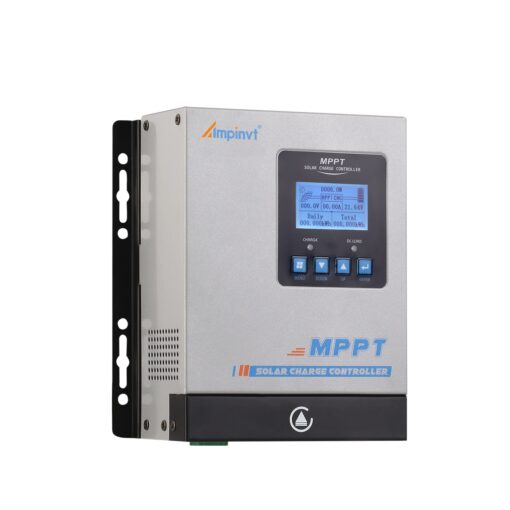 60amp MPPT Solar Charge Controller , 12v 24v 36v 48v auto Solar Battery Panel Regulator , max 150v PV Input, fit for Sealed, Gel, Flooded, and Lithium Batteries