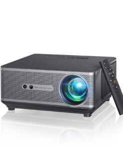 YABER K1 Projector 650 ANSI Ultra Bright, Home Theater Movie Projector with WiFi 6 and Bluetooth, Native 1080P& 4K Supported &Auto Screen&Full-Sealed Engine, Wireless Casting/HDMI/USB/TV Stick/PPT