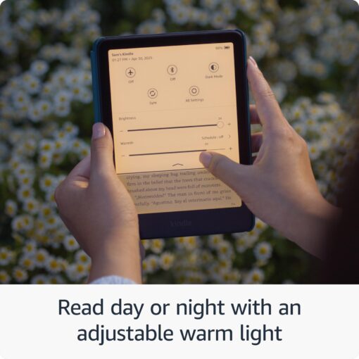 All-new Amazon Kindle Paperwhite (16 GB) – Our fastest Kindle ever, with new 7" glare-free display and weeks of battery life – Raspberry - Image 4
